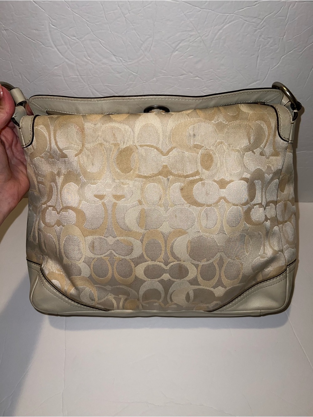 Vintage Y2K Coach Chelsea Optic Signature Tote - Picture 6 of 11